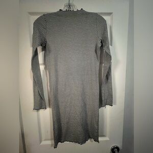 NWT Topshop Fitted Long Sleeve T-Shirt Dress sz 4